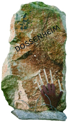 Gedenkstein in Dossenheim