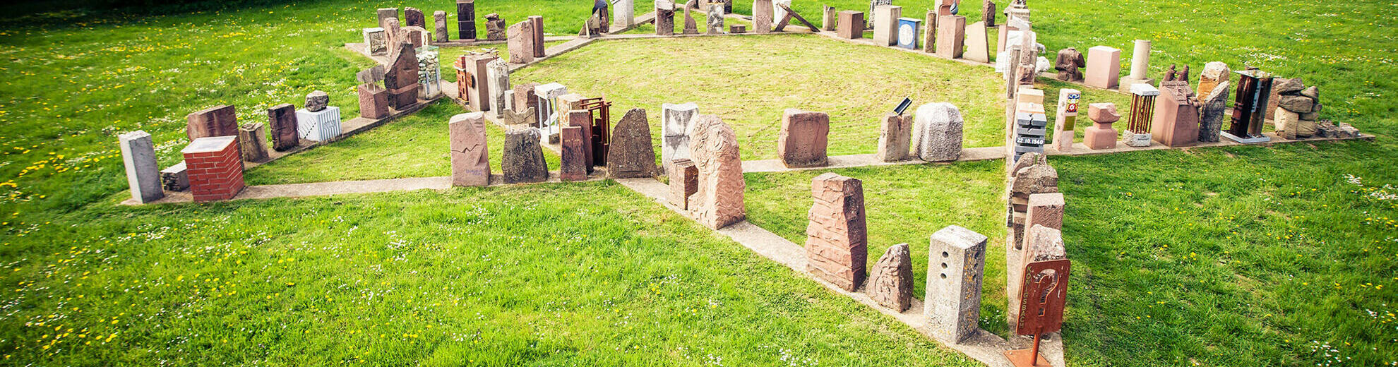 Mahnmal Luftbild